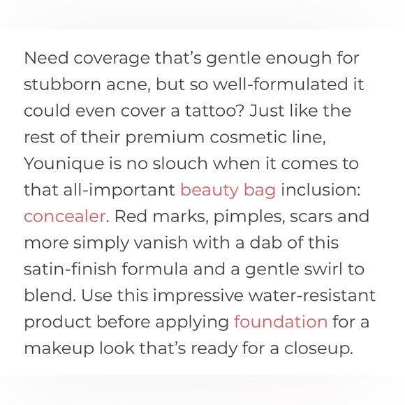 New in Box. Younique Touch Mineral Skin Perfecting Concealer - Satin - Picture 3 of 11